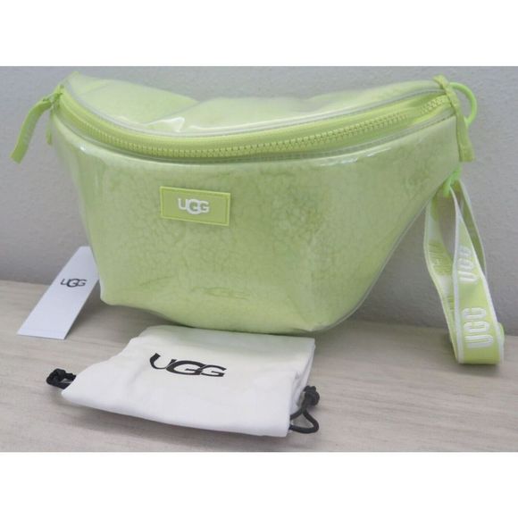 UGG 1126832 Women's One Size Clear/Pollen Green Nasha Belt Bag $125 - Picture 4 of 6